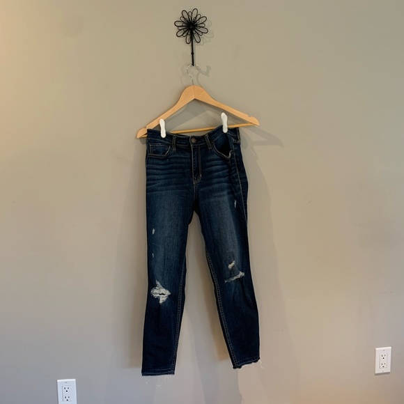 2/$25 blue ripped jeans - Picture 1 of 6